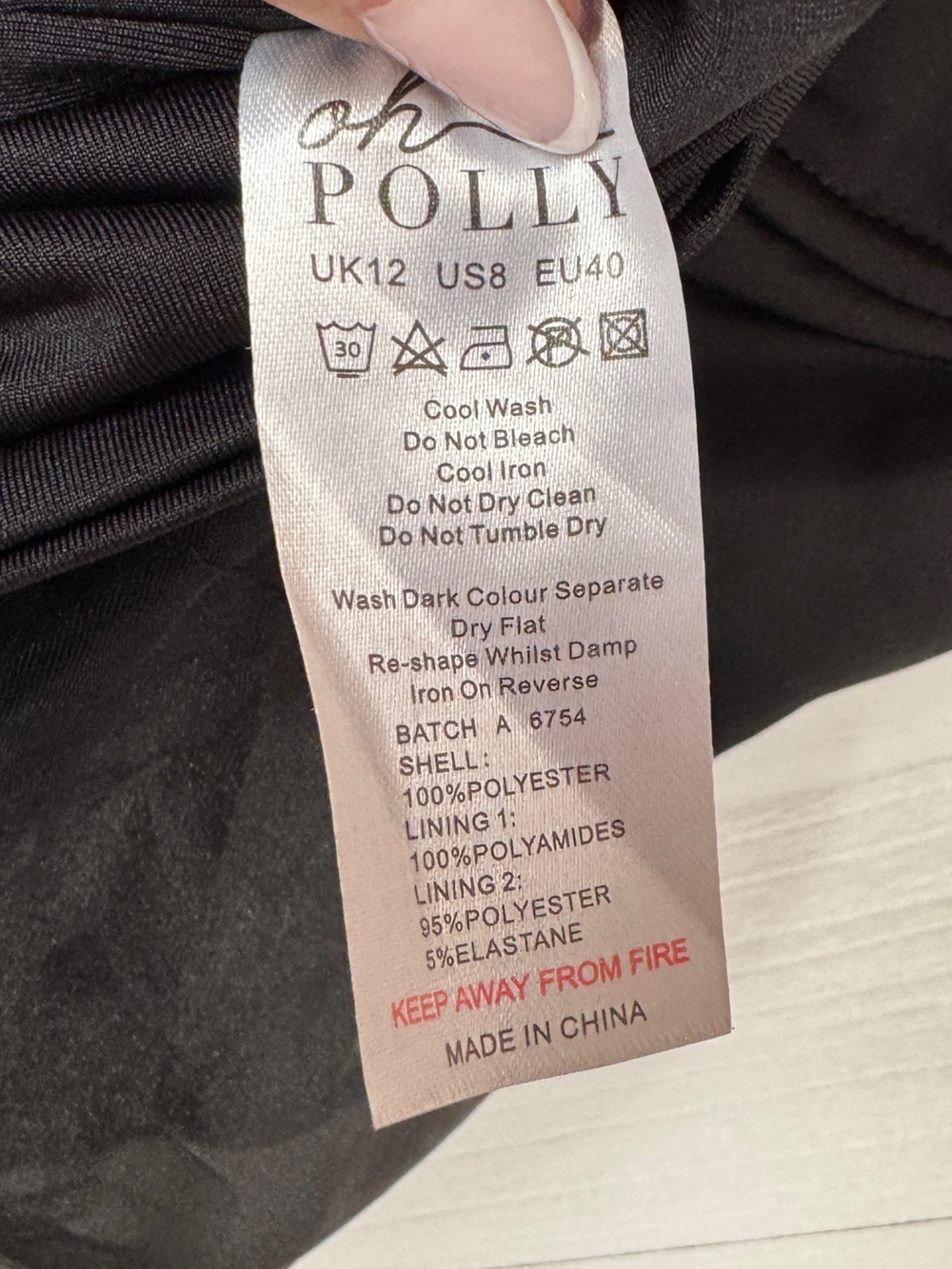 Oh Polly Black Bustier Tulle Mini Dress - Picture 4 of 8